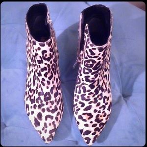 Sam Edelman Animal print booties